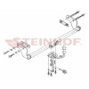 M-096 STEINHOF Фаркоп на Mercedes A-Class w168 1997-2004. Требуется подрезка бампера. Тип шара: H (сварное крепление шара). Нагрузки: 1000/50 кг, масса фаркопа 14,6 кг (без электрики в комплекте)