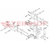 M-152 STEINHOF Фаркоп на Mercedes M-Class w163 1998-2005. Требуется подрезка бампера. Тип шара: F. Нагрузки: 3500/150 кг, масса фаркопа 15,6 кг (без электрики в комплекте)