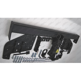 M-333 STEINHOF Фаркоп на Mitsubishi L200 2015-2023, FIAT Fullback 2015-2019 без подрезки бампера. Тип шара: FE (шаровый узел под американский квадрат с фланцевым шаром). На