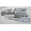 M029A GALIA Полностью оцинкованный фаркоп на Mercedes M-Class w163 1998-2005 (запасное колесо под бампером). Подрозетник убирается за бампер. Тип шара: F. Без выреза бампера. Нагрузки: 3500/140 кг, масса фаркопа 13 кг