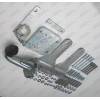 M029A GALIA Полностью оцинкованный фаркоп на Mercedes M-Class w163 1998-2005 (запасное колесо под бампером). Подрозетник убирается за бампер. Тип шара: F. Без выреза бампера. Нагрузки: 3500/140 кг, масса фаркопа 13 кг