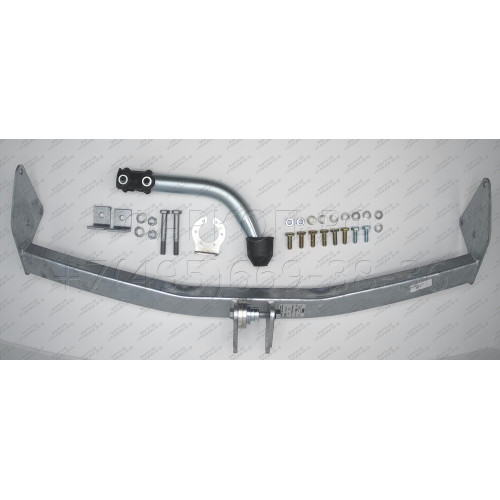 M070A GALIA Полностью оцинкованный фаркоп на Mitsubishi Space Star 1998-2005. Тип шара: A. Невидимый вырез бампера. Нагрузки: 1500/75 кг, масса фаркопа 12,42 кг