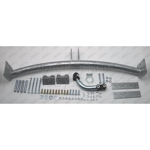 M080A GALIA Полностью оцинкованный фаркоп на Mazda MPV 1999-2006. Особенности: 7-местный - не подходит на модель Karakuri. Тип шара: A. Установка без снятия и выреза бампера. Нагрузки: 2350/85 кг, масса фаркопа 16,25 кг