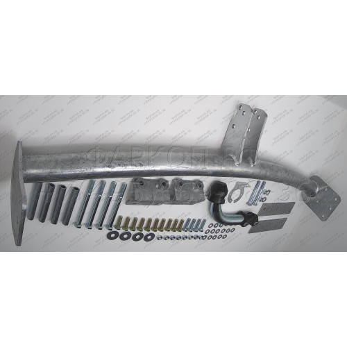 M080A GALIA Полностью оцинкованный фаркоп на Mazda MPV 1999-2006. Особенности: 7-местный - не подходит на модель Karakuri. Тип шара: A. Установка без снятия и выреза бампера. Нагрузки: 2350/85 кг, масса фаркопа 16,25 кг