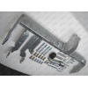 M082A GALIA Полностью оцинкованный фаркоп на Mitsubishi Pajero IV 2007-2020 (без подрезки бампера), Mitsubishi Pajero III 2000-2007 3/5 дверей V7 (невидимый вырез бампера). Тип шара: A. Нагрузки: 3500/135 кг, масса фаркопа 21,42 кг