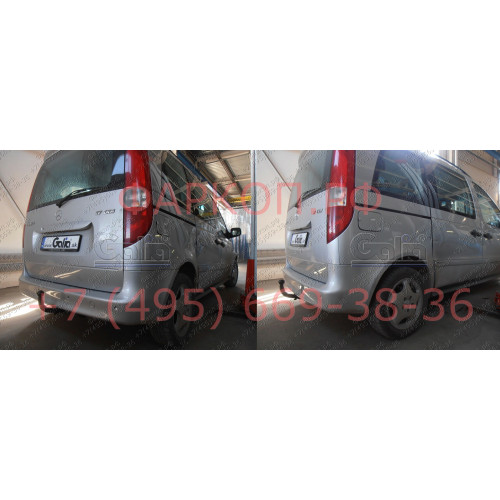 M089C GALIA Полностью оцинкованный фаркоп на Mercedes Vaneo w414 2002-2006. Тип шара: C (горизонтальный съемный). Установка без снятия и выреза бампера. Нагрузки: 1000/50 кг, масса фаркопа 18,36 кг