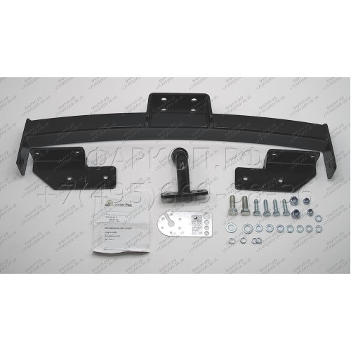 M107-FC Лидер-плюс ТСУ для Mitsubishi Pajero Sport 1998-2008 без снятия и выреза бампера. Тип шара: FC. Нагрузки: 1200/50 кг, масса фаркопа 15,86 кг (без электрики в комплекте)
