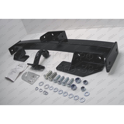 M107-FC Лидер-плюс ТСУ для Mitsubishi Pajero Sport 1998-2008 без снятия и выреза бампера. Тип шара: FC. Нагрузки: 1200/50 кг, масса фаркопа 15,86 кг (без электрики в комплекте)