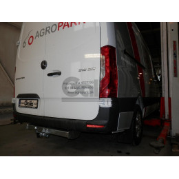M118C GALIA Полностью оцинкованный фаркоп на Mercedes Sprinter 2006-2019, 2019- для моделей любой длины, без ступеньки, Volkswagen Crafter 2006-2017 для моделей любой длины, 