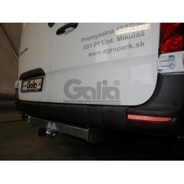 M118C GALIA Полностью оцинкованный фаркоп на Mercedes Sprinter 2006-2019, 2019- для моделей любой длины, без ступеньки, Volkswagen Crafter 2006-2017 для моделей любой длины, 