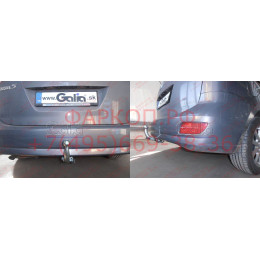 M124A GALIA Полностью оцинкованный фаркоп на Mazda 5 2005-2010, 2010-2015. Подрозетник убирается за бампер. Тип шара: A. Невидимый вырез бампера. Нагрузки: 1600/7