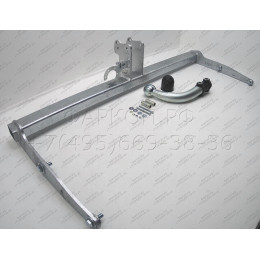 M124A GALIA Полностью оцинкованный фаркоп на Mazda 5 2005-2010, 2010-2015. Подрозетник убирается за бампер. Тип шара: A. Невидимый вырез бампера. Нагрузки: 1600/7