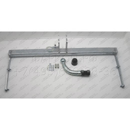 M124A GALIA Полностью оцинкованный фаркоп на Mazda 5 2005-2010, 2010-2015. Подрозетник убирается за бампер. Тип шара: A. Невидимый вырез бампера. Нагрузки: 1600/7