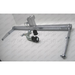 M124A GALIA Полностью оцинкованный фаркоп на Mazda 5 2005-2010, 2010-2015. Подрозетник убирается за бампер. Тип шара: A. Невидимый вырез бампера. Нагрузки: 1600/7
