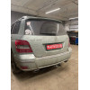 M127A GALIA Полностью оцинкованный фаркоп на Mercedes GLK-Class x204 2008-2015. Подрозетник убирается за бампер. Тип шара: A. Невидимый вырез бампера. Нагрузки: 2500/100 кг, масса фаркопа 19,02 кг