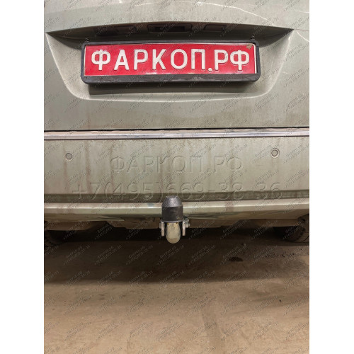 M127A GALIA Полностью оцинкованный фаркоп на Mercedes GLK-Class x204 2008-2015. Подрозетник убирается за бампер. Тип шара: A. Невидимый вырез бампера. Нагрузки: 2500/100 кг, масса фаркопа 19,02 кг