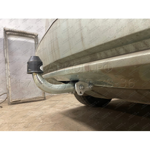 M127A GALIA Полностью оцинкованный фаркоп на Mercedes GLK-Class x204 2008-2015. Подрозетник убирается за бампер. Тип шара: A. Невидимый вырез бампера. Нагрузки: 2500/100 кг, масса фаркопа 19,02 кг