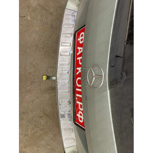 M127A GALIA Полностью оцинкованный фаркоп на Mercedes GLK-Class x204 2008-2015. Подрозетник убирается за бампер. Тип шара: A. Невидимый вырез бампера. Нагрузки: 2500/100 кг, масса фаркопа 19,02 кг