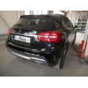 M134A GALIA Полностью оцинкованный фаркоп на Mercedes GLA-Class 2014-2019, Infiniti Q30 2016-2019, Infiniti QX30 2016-2019. Подрозетник убирается за бампер. Тип шара: A. Установка без выреза бампера. Нагрузки: 2000/100 кг, масса фаркопа 16,22 кг
