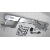 M134A GALIA Полностью оцинкованный фаркоп на Mercedes GLA-Class 2014-2019, Infiniti Q30 2016-2019, Infiniti QX30 2016-2019. Подрозетник убирается за бампер. Тип шара: A. Установка без выреза бампера. Нагрузки: 2000/100 кг, масса фаркопа 16,22 кг
