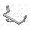 MB 04 AVTOS Фаркоп на Mercedes Sprinter фургон со ступенькой 2006-, Volkswagen Crafter фургон со ступенькой 2006-2017 без подрезки бампера. Тип шара: F. Нагрузки: 2500/100 кг, масса фаркопа 26 кг (без электрики в комплекте)