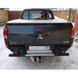 MI 18 AVTOS Фаркоп на Mitsubishi L200 2006-2015 без подрезки бампера. Тип шара: A. Нагрузки: 2500/120 кг, масса фаркопа 34 кг (без электрики в комплекте)