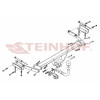 N-020 STEINHOF Фаркоп на Nissan Juke, только 2WD 2011-2019. Требуется подрезка бампера. Тип шара: A. Нагрузки: 1500/75 кг, масса фаркопа 20,2 кг (без электрики в комплекте)