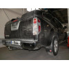 N052C GALIA Полностью оцинкованный фаркоп на Mercedes X-Class 2017-2020, Renault Alaskan 2016-, Nissan Navara D40 2005-2015, D23 2015-. Тип шара: C (горизонтальный съемный). Установка без снятия и выреза бампера. Нагрузки: 3500/150 кг, масса фаркопа 22,57