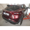 N059A GALIA Полностью оцинкованный фаркоп на Nissan Juke 2019-. Тип шара: A. Невидимый вырез бампера. Нагрузки: 1600/100 кг, масса фаркопа 15,42 кг