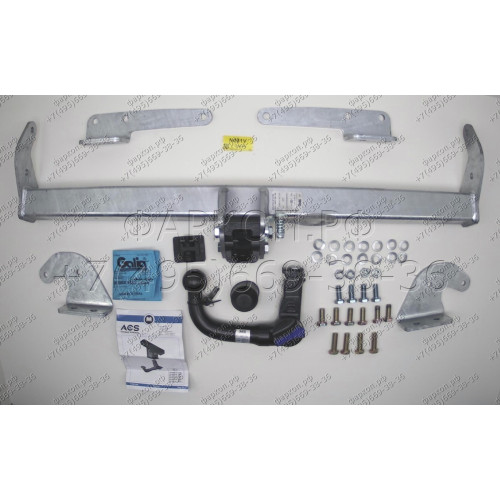 N061V GALIA Полностью оцинкованный фаркоп на Nissan X-Trail T33 2022-, Nissan Rogue T33 2021-. Подрозетник убирается за бампер. Тип шара: AV (вертикальное быстросъемное крепление шара на ключе). Невидимый вырез бампера. Нагрузки: 2000/100 кг, масса фаркоп