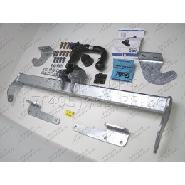 N061V GALIA Полностью оцинкованный фаркоп на Nissan X-Trail T33 2022-, Nissan Rogue T33 2021-. Подрозетник убирается за бампер. Тип шара: AV (вертикальное быстросъемно