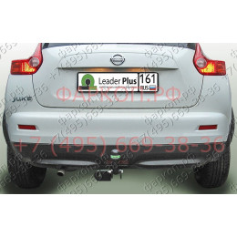 N116-A Лидер-плюс ТСУ для Nissan Juke только 2WD, кроме авто с двигателем 1.6 Turbo 2011-2019 без выреза бампера. Нагрузки: 1100/75 кг, масса фаркопа 14,24 кг (без эле