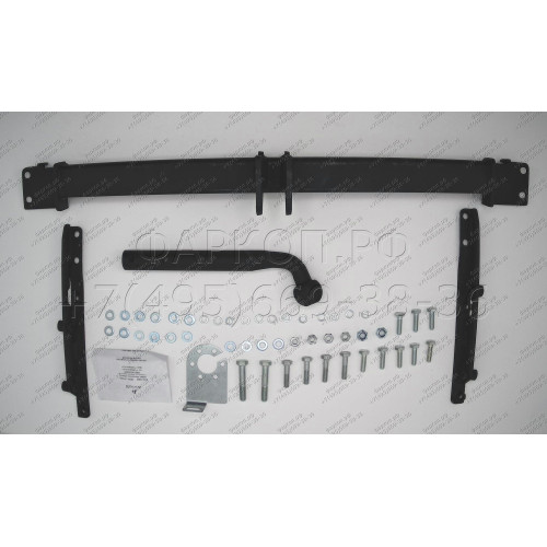 NS 19 AVTOS Фаркоп на Nissan Note 2004-2014. Необходима подрезка бампера. Тип шара: A. Нагрузки: 750/50 кг, масса фаркопа 18 кг (без электрики в комплекте)
