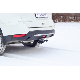 NXT-14-991122.00 PT GROUP Фаркоп на Nissan X-Trail T32 2014-2022 без подрезки бампера. Тип шара: E (легкосъемный шар под квадрат). Нагрузки: 2200/75 кг, масса фаркопа 20,3 к