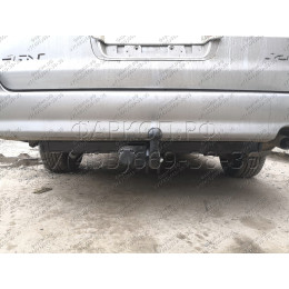 H.N23.A HALTY Фаркоп на Nissan Avenir 2WD/4WD 1998-2005 без подрезки бампера. Тип шара: A. Нагрузки: 750/75 кг, масса фаркопа 12,7 кг