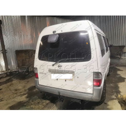 H.N33.A HALTY Фаркоп на Nissan Vanette 1999-2017, Mazda Bongo SK 1999-2020 (кроме Spark, кроме сдвоенных колес) без подрезки бампера. Тип шара: A. Нагрузки: 750/75 кг, масса фарк