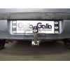 O054C GALIA Полностью оцинкованный фаркоп на Opel Corsa C 2000-2006. Особенности: Номерной знак на заднем бампере. Подрозетник убирается за бампер. Тип шара: C (горизонтальный съемный). Невидимый вырез бампера. Нагрузки: 1200/50 кг, масса фаркопа 16,27 кг