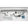 O070A GALIA Полностью оцинкованный фаркоп на Opel Crossland X 2017-2021, Opel Crossland 2021-2024. Тип шара: A. Невидимый вырез бампера. Нагрузки: 1200/60 кг, масса фаркопа 14,02 кг