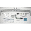 O070A GALIA Полностью оцинкованный фаркоп на Opel Crossland X 2017-2021, Opel Crossland 2021-2024. Тип шара: A. Невидимый вырез бампера. Нагрузки: 1200/60 кг, масса фаркопа 14,02 кг