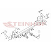 P-041 STEINHOF Фаркоп на Peugeot 407 седан 2004-2011. Требуется подрезка бампера. Тип шара: AH (горизонтальное быстросъемное крепление шара на ключе). Нагрузки: 1600/75 кг, масса фаркопа 25,8 кг (без электрики в комплекте)