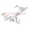 R-046 STEINHOF Фаркоп на Renault Latitude 2010-2015. Требуется подрезка бампера. Тип шара: AV (вертикальное быстросъемное крепление шара на ключе). Нагрузки: 1700/80 кг, масса фаркопа 19,5 кг (без электрики в комплекте)