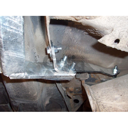 R016A GALIA Полностью оцинкованный фаркоп на Renault Scenic I 1996-2003. Тип шара: A. Установка без снятия и выреза бампера. Нагрузки: 1350/75 кг, масса фаркопа 12,52 кг