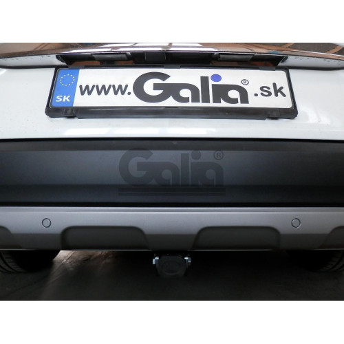 R096C GALIA Полностью оцинкованный фаркоп на Renault Espace 2015-2022. Подрозетник убирается за бампер. Тип шара: C (горизонтальный съемный). Установка без выреза бампера. Нагрузки: 2000/80 кг, масса фаркопа 20,97 кг