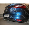 R100C GALIA Полностью оцинкованный фаркоп на Renault Megane GrandCoupe седан 2016-. Подрозетник убирается за бампер. Тип шара: C (горизонтальный съемный). Невидимый вырез бампера. Нагрузки: 2000/80 кг, масса фаркопа 21,27 кг