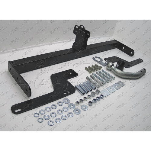 R102As АвтоСтандарт Фаркоп с оцинкованным шаром на Renault Logan Stepway 2019-2022, Renault Logan 2004-2014, 2014-2022 (без выреза в бампере), Renault Sandero 2014-2022, Renault Sandero Stepway 2014-2022 (необходима подрезка бампера). Тип шара: A. Нагрузк