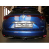 R108A GALIA Полностью оцинкованный фаркоп на Renault Megane Grandtour универсал E-TECH Hybrid PHEV 2020-. Тип шара: A. Невидимый вырез бампера. Нагрузки: 1200/75 кг, масса фаркопа 15,02 кг