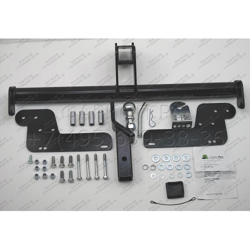 R115-E Лидер-плюс ТСУ для Renault Duster 4WD 2011-2015, 2015-2021, 2021-2022 (без выреза бампера), Renault Duster 2WD 2011-2015, 2015-2021, 2021-2022, Nissan Terrano 2014-2022 (требуется подрезка бампера). Тип шара: E. Нагрузки: 1500/100 кг, масса фаркопа