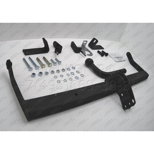 RN 05 AVTOS Фаркоп на Renault Kangoo 1998-2010, Nissan Kubistar 2003-2009 без подрезки бампера. Тип шара: A. Нагрузки: 1250/75 кг, масса фаркопа 16,5 кг (без электрики в комплекте)