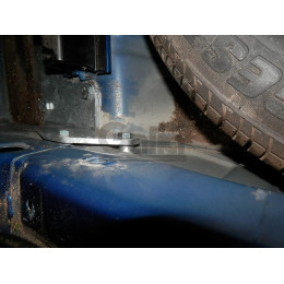 S057C GALIA Полностью оцинкованный фаркоп на Suzuki Liana хетчбек 2WD/4WD 2001-2007. Тип шара: C (горизонтальный съемный). Без выреза бампера. Нагрузки: 1300/75 кг, 
