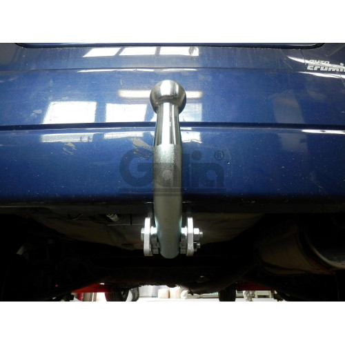 S057C GALIA Полностью оцинкованный фаркоп на Suzuki Liana хетчбек 2WD/4WD 2001-2007. Тип шара: C (горизонтальный съемный). Без выреза бампера. Нагрузки: 1300/75 кг, масса фаркопа 17,36 кг